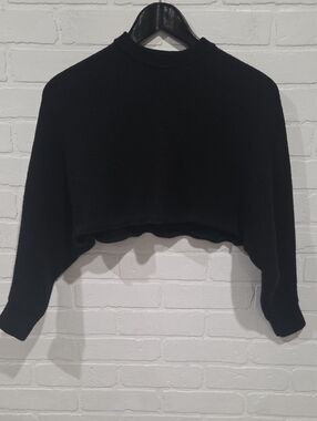 Wilfred Cropped Ribbed Merino Sweater